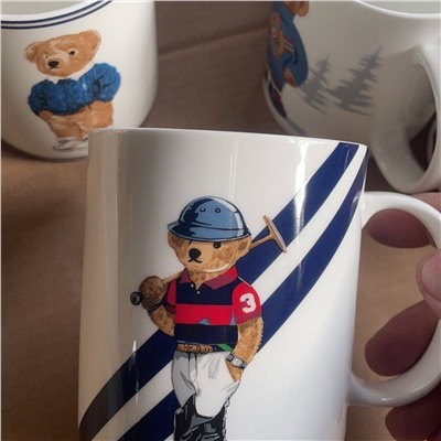 Кружка с мишками  POL*O Ralp*h Laure*n