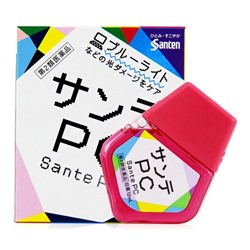 Santen Sante PC Капли с защитой при интенсивной работе за ПК, ноутбуком, телефоном, индекс 3,12 мл