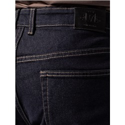 Брюки из плотного денима с эластаном