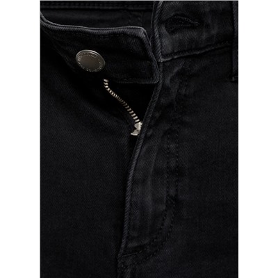 Jeans skinny tiro medio