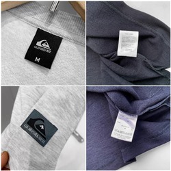 Мужская футболка из махровой ткани Quiksilve*r 🤩  Экспорт в Японию