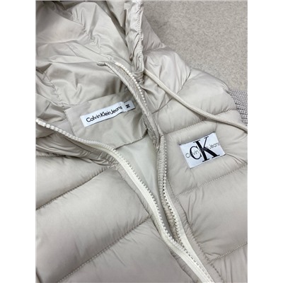 Женская куртка с вязаными рукавами (2 цвета) Кельвин Кляй*н