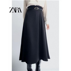 Женская юбка макси А-силуэта с завышенной талией ZAR*A