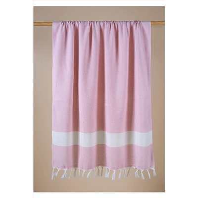 Lux Touch Hira Somon Peştamal 100 x 180 cm Plaj Banyo Yoga Spor Havlusu Püsküllü Pamuklu