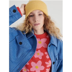 Pullover mit Blumenmuster