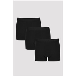Penti Erkek Basic Black 3'lü Boxer
