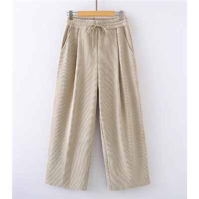 Женские вельветовые повседневные брюки