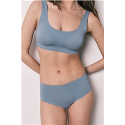 Braga alta microfibra clean cut azul