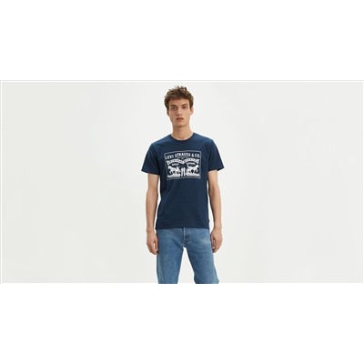 Two Horse Graphic Tee Shirt