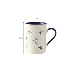 Reve Emilo Kupa - Beyaz/Mavi - 280 ml