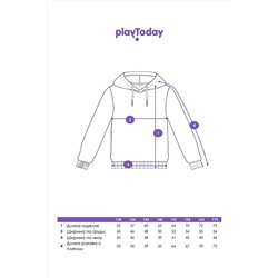 Толстовка PLAYTODAY, 1088882