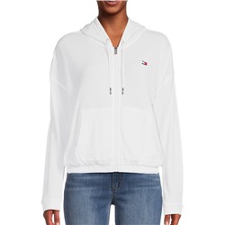 Tommy Hilfiger Waffle Front Zip Hoodie