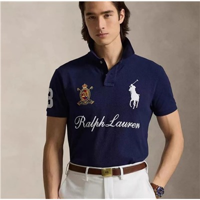 Мужская хлопковая футболка-поло 2 цвета РАЛЬ*Ф Л