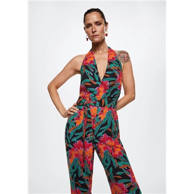 Mono estampado floral -  Mujer | MANGO OUTLET España