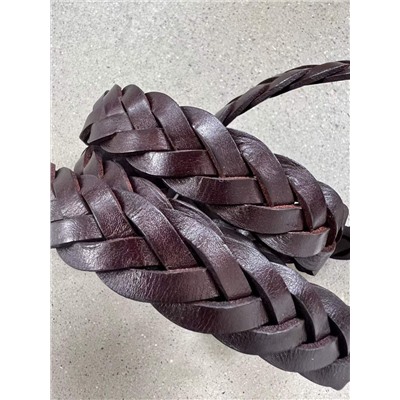 Эксклюзивный, модный плетеный ремень  Brunell*o Cucinell*i