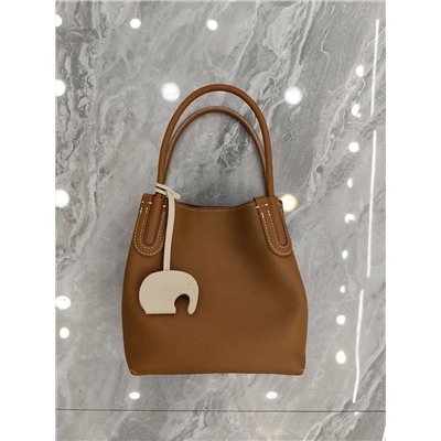 Сумка-ведро натуральная кожа арт. 0875  🔥 Один из самых мощных трендов 2026    Размер: 28*20*14,5 см  Рыжий