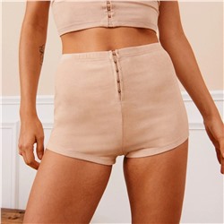 Pantalones cortos de ante