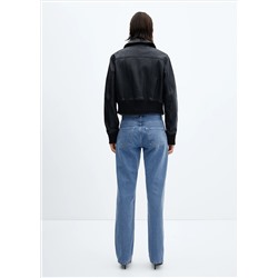 Jeans rectos tiro medio