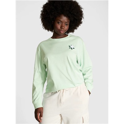Campus Cotton Long-Sleeve Tee
