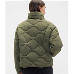 Relaxed Quilted Nylon Jacket