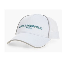 Logo Embroidered Trucker Hat KARL LAGERFELD Men