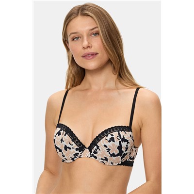 Sujetador con aros de suave microfibra