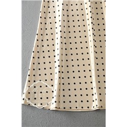 Неизменный горох снова в моде 😍  Атласная юбка макси в 4 разных цветах   Экспортный магазин