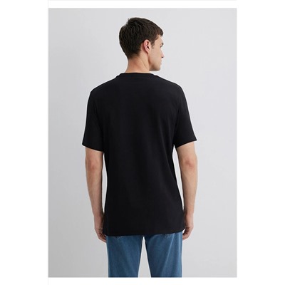 Mavi Black Baskılı Siyah Tişört Regular Fit / Normal Kesim 0611834-900