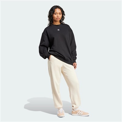 ADIDAS ESSENTIALS FLEECE LONG OVERSIZED CREW SWEATSHIRT