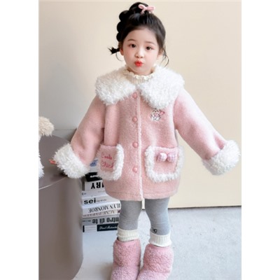 Пушистая курточка для девочек