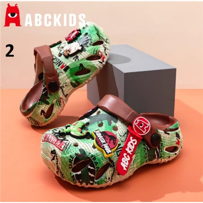 Детские сланцы-кроксы для мальчиков