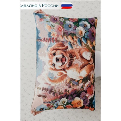 Наволочка 65х45 Роза бежевый