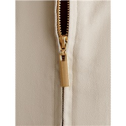 Джинсовый бомбер на молнии из эластичного денима средней плотности