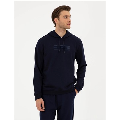 Lacivert Regular Fit Sweatshirt