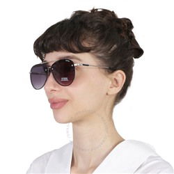 Guess Factory Smoke Gradient Pilot Ladies Sunglasses