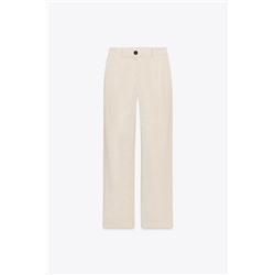 STRAIGHT LEG LINEN PANTS