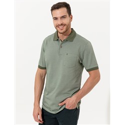 Haki Regular Fit Polo Yaka Tişört