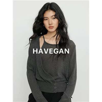 Лёгкая ассиметричная кофта из смесового льна (7 цветов)