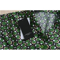 Платье-рубашка с принтом МАКС МАР*А