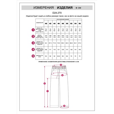 Брюки из вискозы с лиоцеллом