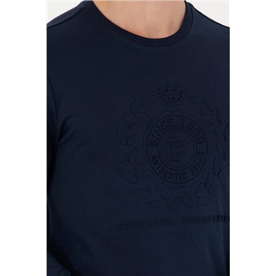 Erkek Lacivert Sweatshirt