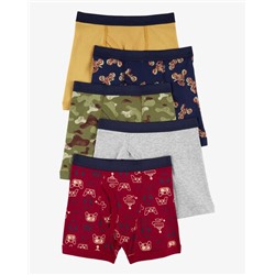 Carter's  Boys 5-Pack Boxer Briefs Underwear