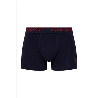 U.S. Polo Assn. U.s Polo Assn. 90005 Erkek Battal 3'lü Boxer-Siyah&Antrasit&Lacivert