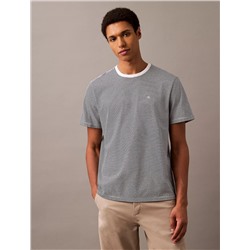 Smooth Cotton Stripe Classic T-Shirt