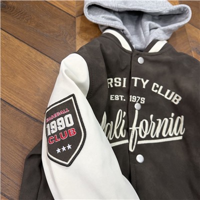 Детская куртка бомбер из искусственной кожи, экспортный магазин ЗАР*А💤