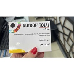 Nutrof Total 30 капсул с витамином для глаз
