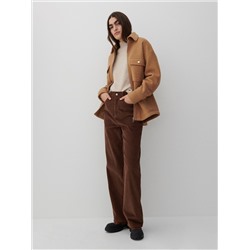Hemdjacke aus Wollmischung