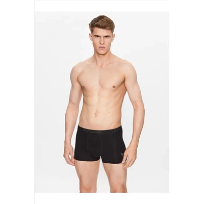 U.S. Polo Assn. Erkek Pamuklu Çok Renkli 3'lü Kutu Boxer