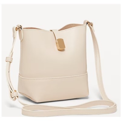 Small Preppy Bucket Crossbody Bag