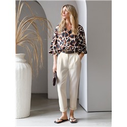 Брюки-бананы из хлопка